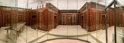 A Panorama View of the Aleppo Room at the Pergamon Museum