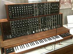 The first commercial Moog synthesizer, commissioned by the Alwin Nikolais Dance Theater of NY in 1964
