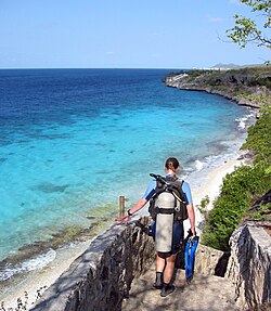 Bonaire is a popular tourist destination for both recreational diving and snorkelling