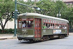 Produced in 1923–24, 900 Series trams are still use in New Orleans. Trams typically have longer service life than internal combustion buses.