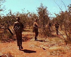 South African soldiers during the Border War