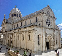 Šibenik Cathedral, since 2000 on the UNESCO World Heritage List