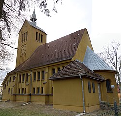 Sachsenhausen Church, in early 1943 the place of the first ordination of women as pastors of full competence equal to male colleagues