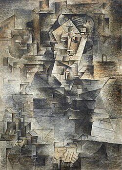 Pablo Picasso, Portrait of Daniel-Henry Kahnweiler, 1910, Art Institute of Chicago