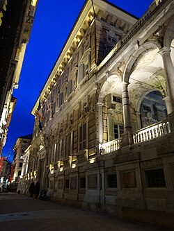 Palazzo Doria Tursi part of the Genoa: Le Strade Nuove and the system of the Palazzi dei Rolli, a World Heritage Site