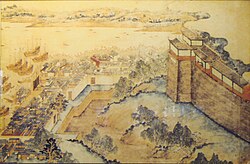 The Old City of Shanghai in the 17th century