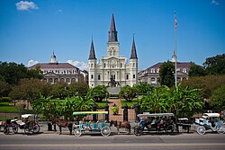 Cathedral Basilica of St. Louis in New Orleans