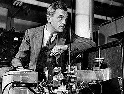 Felix Bloch, physics professor, 1952 Nobel laureate for his work at Stanford