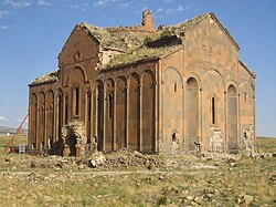 Ani Cathedral in Turkey, completed 1001 or 1010