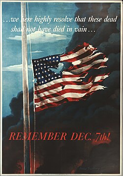 A 1942 poster by Allen Saalburg issued by the United States Office of War Information