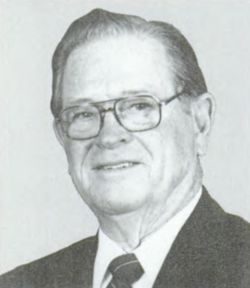 Whitten's official photo for the 102nd United States Congress, 1991