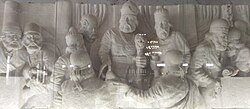 Anushiruwan the Just statue in Tomb of Ferdowsi at Mashhad, commissioned during the reign of the Pahlavi dynasty