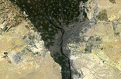 Greater Cairo seen from Sentinel-2A