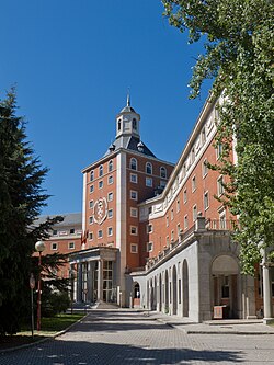 The rectorate of the Complutense University of Madrid