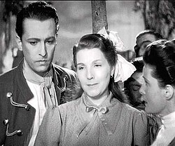 Libertad Lamarque and Hugo del Carril in La cabalgata del circo (1945)