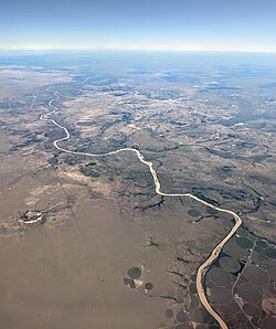 Orange River near Hopetown