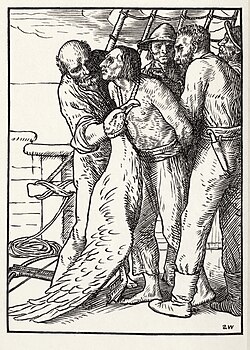 Frontispiece by William Strang for a 1903 edition of Coleridge's poem.
