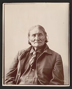 Geronimo, Chiricahua Apache leader, 1898, by Frank Rinehart