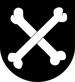 Coat of arms of the Newton family of Great Gonerby, Lincolnshire, afterwards used by Sir Isaac[197]