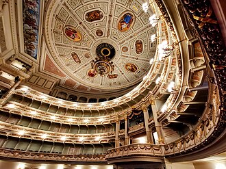 Interior of the current opera house, 2023