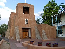 San Miguel Chapel, built in 1610 in Santa Fe, New Mexico, is the oldest church structure in the United States.