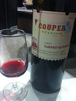 New World Cabernet Sauvignons, such as this one from California's Lodi region, often have more pronounced, ripe fruit flavors than Old World wines from regions like Bordeaux.