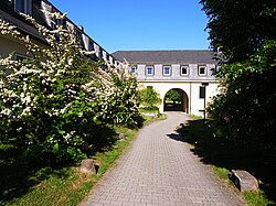 On campus
