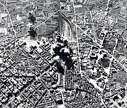 Bombing of the city by the Italian Aviazione Legionaria (1937) during the Spanish Civil War