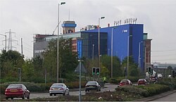 Fort Dunlop under redevelopment, 2006