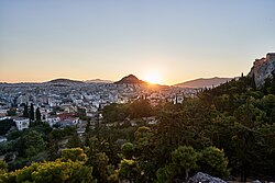 Sunrise in Athens