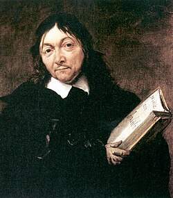 Portrait of René Descartes by Jan Baptist Weenix, 1647–1649