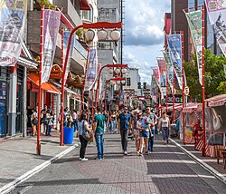 Liberdade district is a Little Tokyo of São Paulo city.