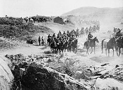 Men of the 7th Mounted Brigade in Salonika