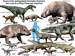 Fauna of the Ischigualasto Formation