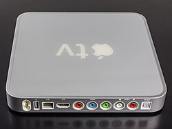 Back of first-generation Apple TV