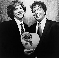 Founding members Mickey Melchiondo (Dean Ween) and Aaron Freeman (Gene Ween), pictured in 1997