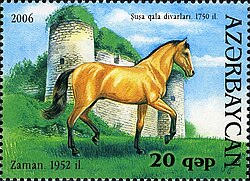 The Karabakh horse is the national animal of Azerbaijan.