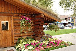 The Anchorage Visitor Information Center, downtown on 4th Avenue