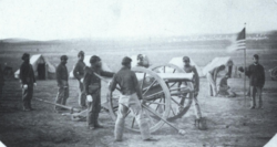 Soldiers of Battery A, 2nd Light Artillery