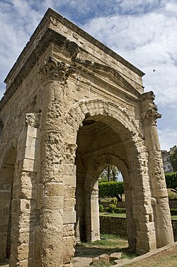 Latakia Tetraporticus, built by Septimius Severus in AD 193