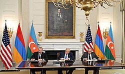 Joint Declaration signed on meeting between Armenian Prime Minister Nikol Pashinyan and Azerbaijani President Ilham Aliyev held in Washington, D.C., 8 August 2025