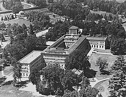 Centre William Rappard, seat of the ILO between 1926 and 1974, now hosting the WTO