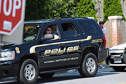 NIH Police patrol vehicle (2012)