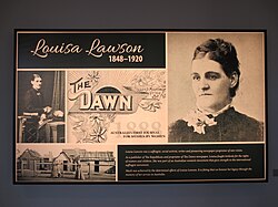 Lightbox used as a memorial.