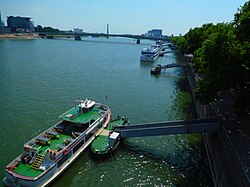 Rhine River at Cologne