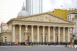 The Metropolitan Cathedral of the Most Holy Trinity of Buenos Aires, seat of the Archdiocese of Buenos Aires.