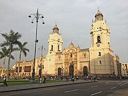 Metropolitan Cathedral of Lima, seat of the Archdiocese of Lima