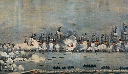Battle of Lake Maracaibo in 1823 resulted in the final expulsion of the Spanish from Gran Colombia