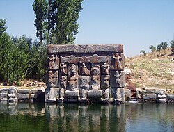 Monument over a spring at Eflatun Pınar