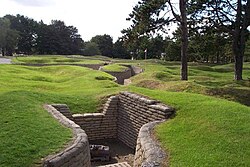German trenches in Vimy